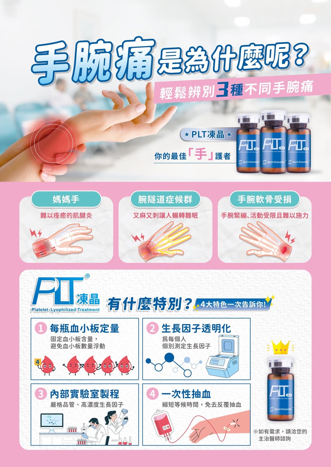 手腕痛不停？三招教你自我辨別！